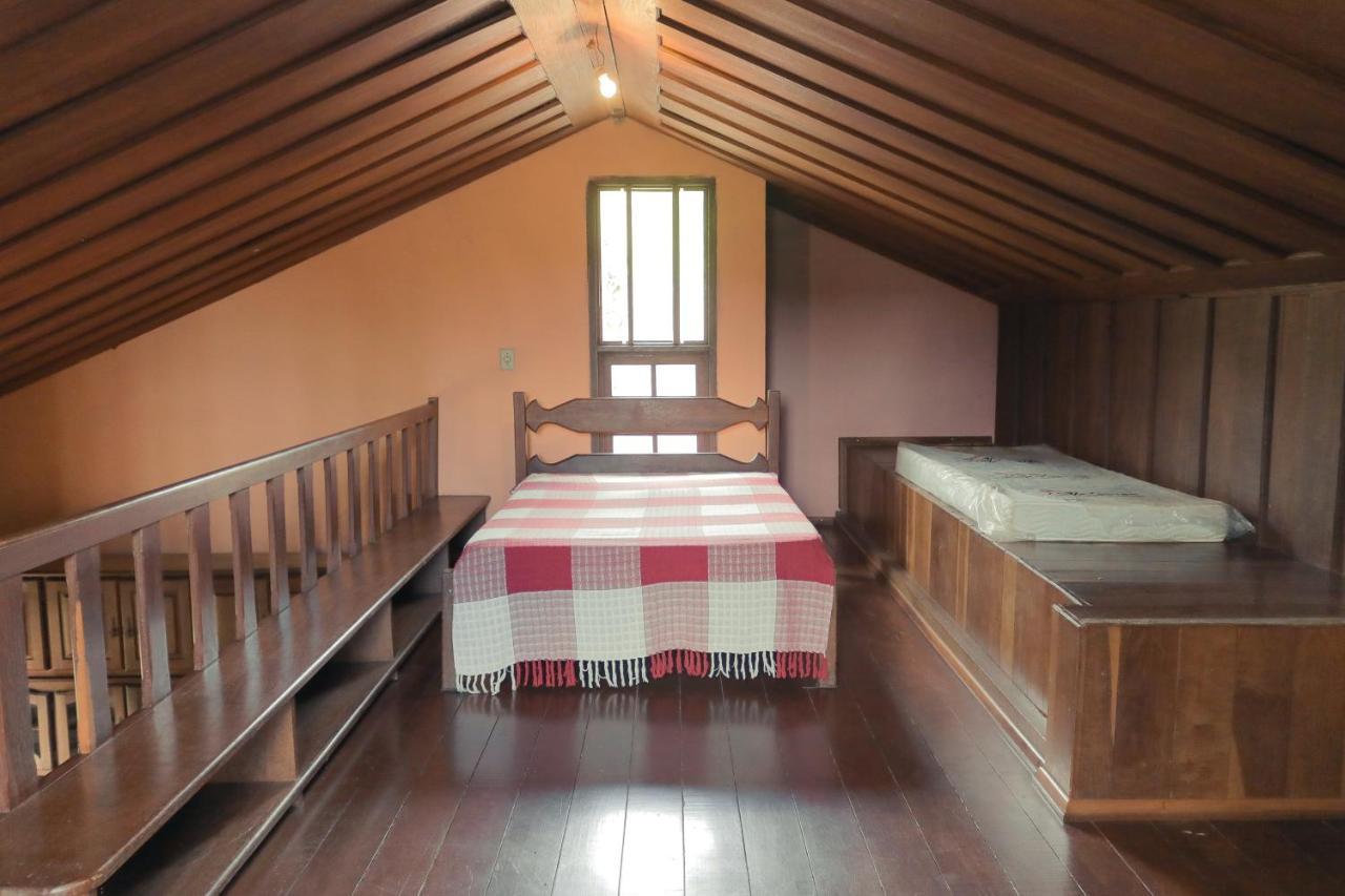 Em Tiradentes, Minas Gerais, Casa Tipica E Espacosa Em Terreno Arborizado Eksteriør billede